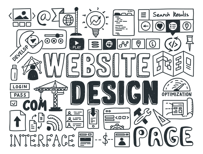 website design, webpage, minimalist design